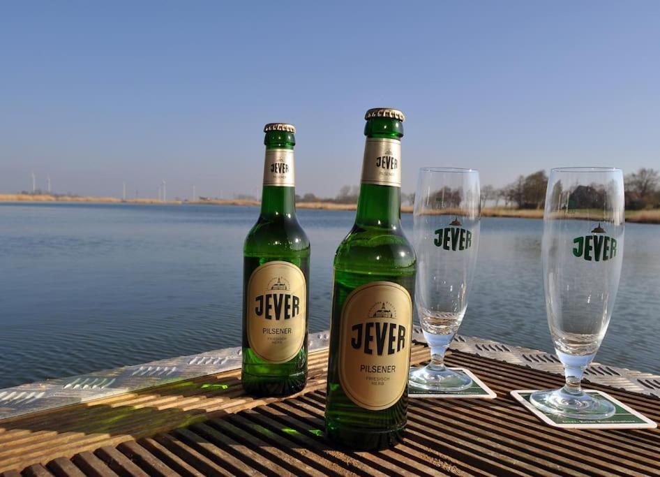 Hausboot Fritz Im Wangermeer Schillig Exteriör bild